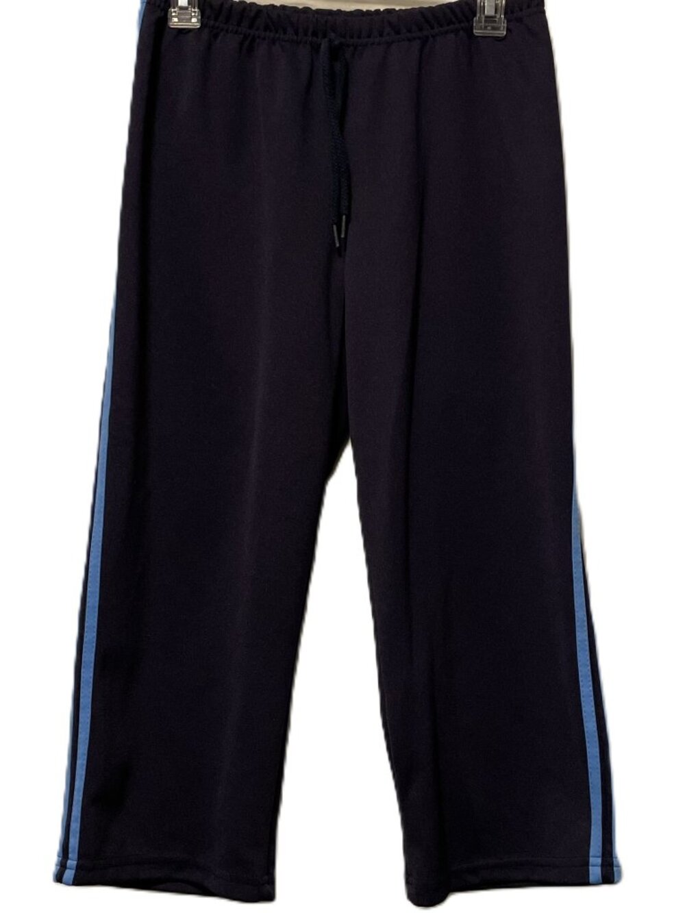 Women's Fashion Bug Blue Capri Joggers Stretch Size M